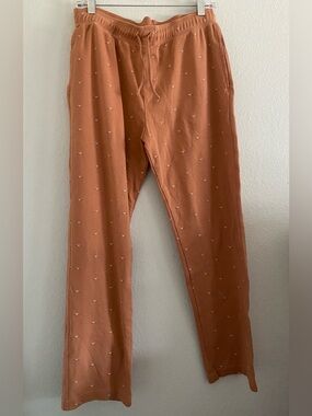 Roller Rabbit Pants Organic Cotton Sun Print Lounge Comfy M
